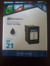 Dataproducts Replacement Black Ink Cartridge for HP 21 Printer-Remanufact-SHIP24 - £15.22 GBP