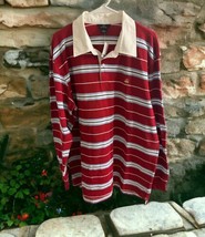 NWT Brooks Brothers Sweater Long sleeve polo SIZE XL  Striped 346 Mens - £28.73 GBP