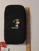 Snoopy Woodstock Peanuts FRESH FRUIT zipper tech bag case pouch 4 x 8" Japan - $29.99