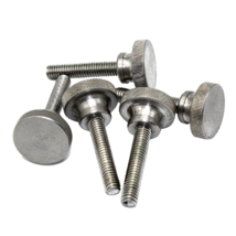 M2 Knurled Thumb Screw With Collar Knurling Screws Manual Adjustment Bolt DIN464 image 2
