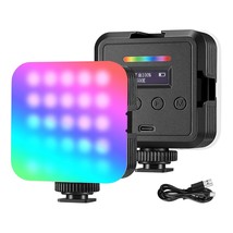 NEEWER Magnetic RGB Video Light, 360 Full Color RGB61 LED Camera Light with 3 Co - £31.16 GBP
