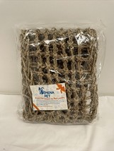 SIMENA Seagrass Mat for Birds, Natural Grass Woven Bird Net Hammock, Cli... - €21,35 EUR