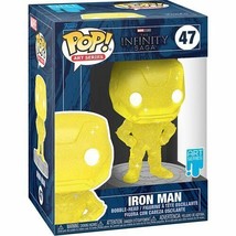 NEW SEALED 2021 Funko Pop Figure Avengers Infinity Saga Iron Man Yellow Artist - £19.77 GBP