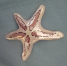 Heather Goldmine Starfish hand painted 2000 Blue Sky Corp. - $31.33