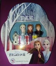 NEW Frozen II 2 - Anna, Elsa, Kristoff, Olaf 4 Pez Dispenser Set Collectible Tin - £17.25 GBP