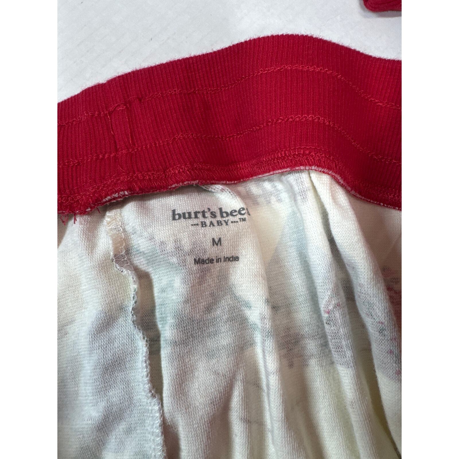 Burt's Bees Baby Adult Matching Holiday Organic Cotton Pajamas Size Medium Large Item image 6