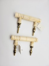 World Market Cream Bone Cabinet Handles Set of Two, **Brand New** - £12.76 GBP