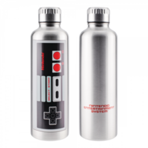 Nintendo Entertainment System Controller Steel Water Bottle Multi-Color - £25.84 GBP
