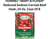 HORMEL® MARY KITCHEN® Reduced Sodium Corned Beef Hash, 14 Oz, Case Of 8  - £25.86 GBP