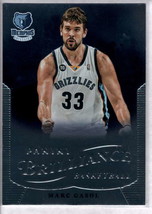 2012-13 Panini Brilliance #105 Marc Gasol NM-MT Grizzlies - £1.36 GBP