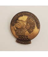 National Wild Turkey Federation NWTF Bronzetone 2000 Sponsor Lapel Hat V... - $26.88 CAD