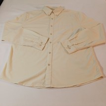 Crown &amp; Ivy Men’s Classic Fit Button Down Yellow Shirt Long Sleeve Men’s... - €7,15 EUR