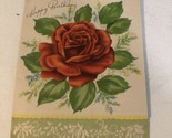 Vintage Birthday Card Happy Birthday Box4 - $3.95