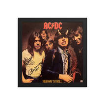 AC/DC Highway To Hell signed album Cover Reprint - £56.33 GBP