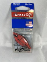 Bill Lewis Rat-L-Trap Mini Trap Crankbait Cherry Craw1/4 Oz 2.5&quot; Long - £5.33 GBP