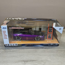 Jada 1/24 Lopro Diecast Collection - 1985 Chevy Camaro - Purple - New in Box - £117.23 GBP