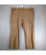 Duluth Trading Flex Fire Hose Cargo Work Pants Men&#39;s 44x28 Tan Relaxed F... - $514.50 MXN