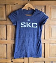 Adidas SKC T Shirt Womens Size Small MLS Sporting Kansas City Soccer Fan... - $12.00