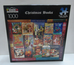 White Mountain Christmas Books 1000 Piece Jigsaw Puzzle - £7.11 GBP