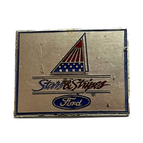 Primary image for Ford Motorsports Racing Team League Race Car Lapel Hat Pin Pinback