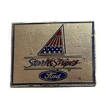 Ford Motorsports Racing Team League Race Car Lapel Hat Pin Pinback - $6.95