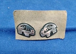 925 Sterling Silver Native American Bear Earrings Free Shipping - $423.88 MXN