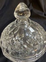 Longchamp Clear by Cristal D&#39;Arques-Durand Footed Candy Dish With Lid - £11.46 GBP