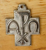 Christian Jewelry Alpha Omega Catholic Peace Cross Necklace Pendant Charm - $12.86