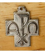 Christian Jewelry Alpha Omega Catholic Peace Cross Necklace Pendant Charm - €10,99 EUR