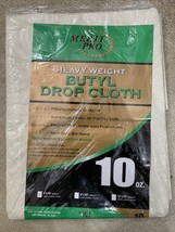 Heavy Weight Butyl Drop Cloth - 4&#39; x 15&#39; 10 oz. (2,2mx 4,57m) Merit Pro ... - $24.75