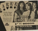 Dr Quinn Medicine Woman Print Ad Vintage Jane Seymour Joe Lando Chad All... - $5.93