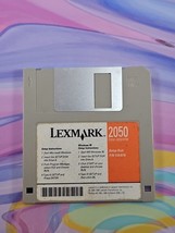 Lexmark 2050 Color Jetprinter Setup Diskette Disk 13A1076 - $7.99