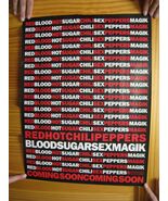 Rosso Caldo Chili Peppers Poster Sangue Zucchero Sesso Magik Il - $4,985.66 MXN