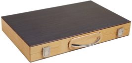 Open Box! 15&quot; Orion Craft Wood Backgammon Set - Indigo Blue  - £47.04 GBP