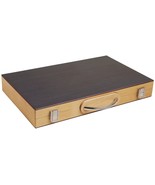 Open Box! 15&quot; Orion Craft Wood Backgammon Set - Indigo Blue  - $82.06 CAD