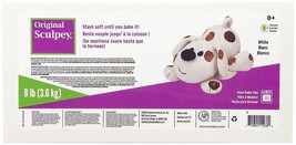 Sculpey Original Polymer Clay 8lb-White (Pack of 1) - €121,33 EUR