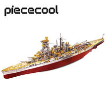 Piececool 3D Metal Puzzle Model Building Kits-Kongou Battleship DIY  Jigsaw Toy  - £21.97 GBP