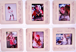 6 1994 MONKEY TROUBLE 35mm Color Movie Press Photo Slide Captions Thora Birch - £12.47 GBP