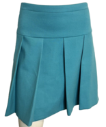 J. Crew Women&#39;s Pleated Skirt Green Size 12 - £12.75 GBP