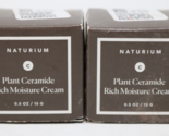 Naturium Plant Ceramide Rich Moisture Cream - 0.5 OZ / 15G Lot of 2 Box Dmg - $19.77