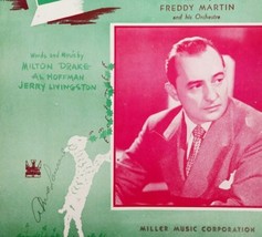 1942 Mairzy Doats Sheet Music Freddy Martin WW2 Bonds Stamps Milton Drake - £14.75 GBP