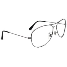 Ray-Ban Sunglasses Frame Only RB 3362 Cockpit 004/58 Silver Aviator Metal 59 mm - £63.94 GBP