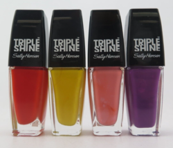 Sally Hansen Triple Shine Nail Color 0.33 Oz * Four Pack* - £19.59 GBP