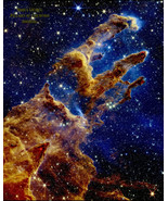 James Webb’s Pillars Creation Journal: 8x10 Journal/Diary 200 Ruled Blan... - $11.09