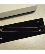 Vintage Sarah Coventry 15 inch Gold Tone Chain with Spring Ring Closure - $10.39