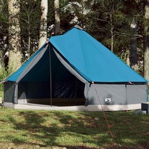 vidaXL Family Tent Tipi 12-Person Blue Waterproof - $7,086.83 MXN