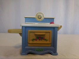 Fisher Price  Briarberry Stove Oven Kitchen Dollhouse Furniture Vintage ... - $7.94