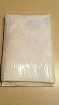 Janlynn Stamped Embroidery Pillowcase Pair #021-1005 “Tulip Garden” (NEW) - $14.80