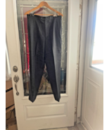 Club Room Macys 34x32  Gray  Lined 100%Wool  Dress Pants - $18.76
