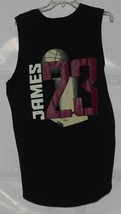Majestic NBA Licensed Cleveland Cavaliers Black Large Sleeveless Shirt image 2
